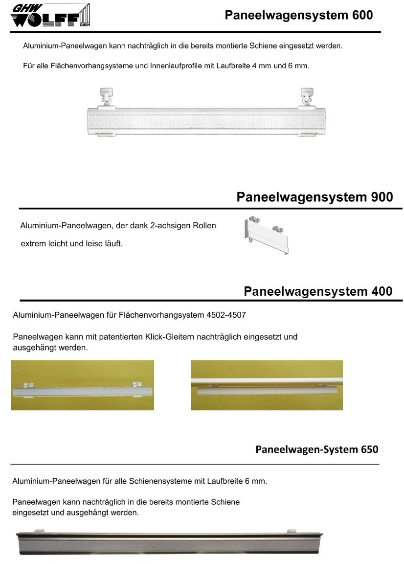 Paneelwagen  neu